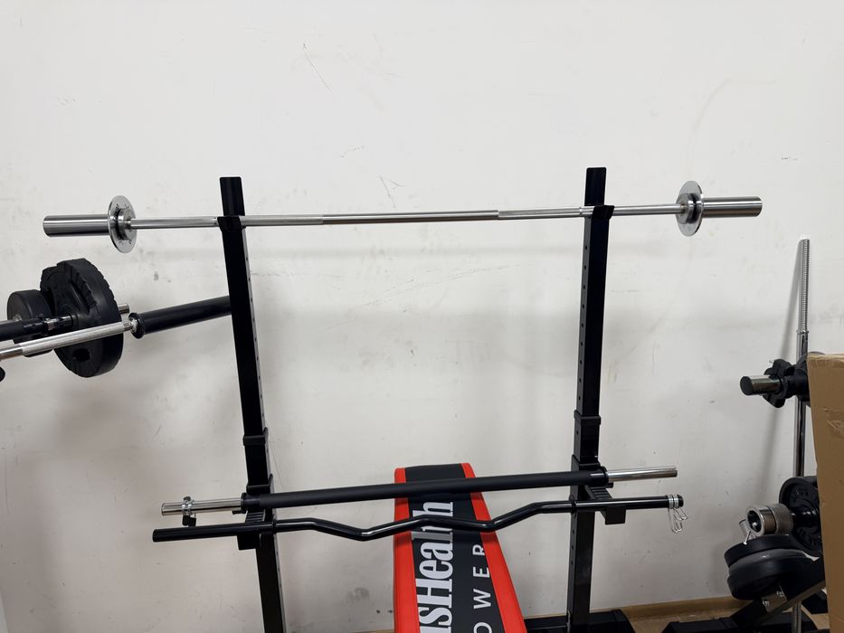 Bara haltera olimpica noua 65 kg, bara z, bara 130 cm. Noi bar drepte