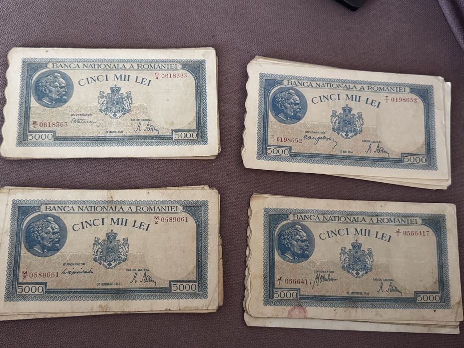 Bacnote de 5000 de lei ‘43-‘45
