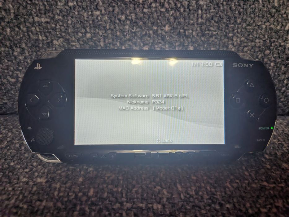 Psp 1000 128 GB modat cu ecran ips