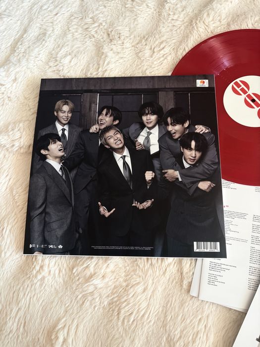 BTS arirang vinyl V and RM Right Place Wrong Person
