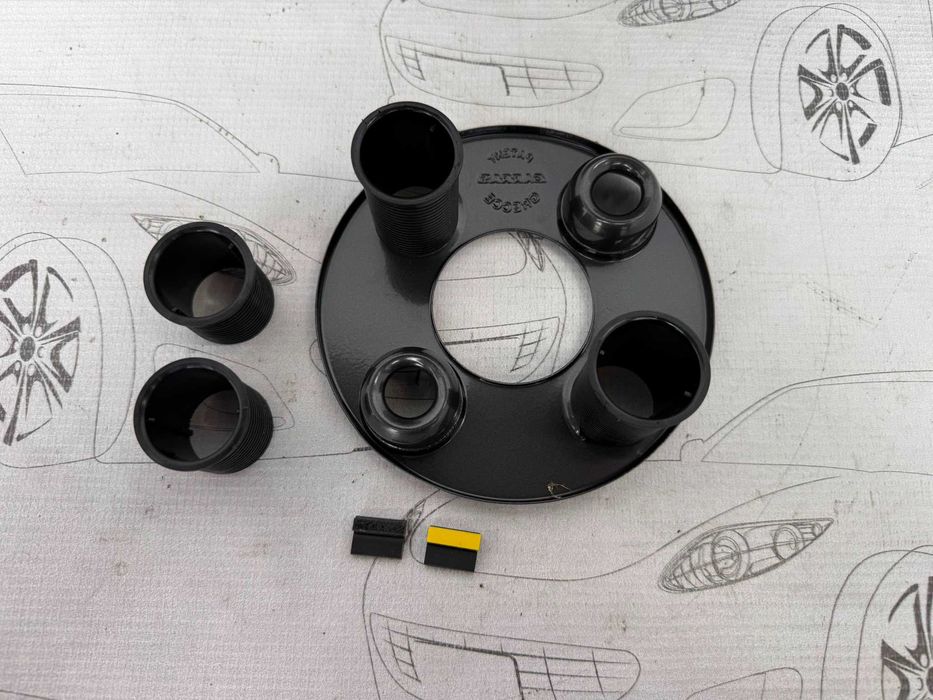 Capac Roată Metalic Argintiu Negru Peugeot 106 940615 1996 / [1996-2003] / (4B2)