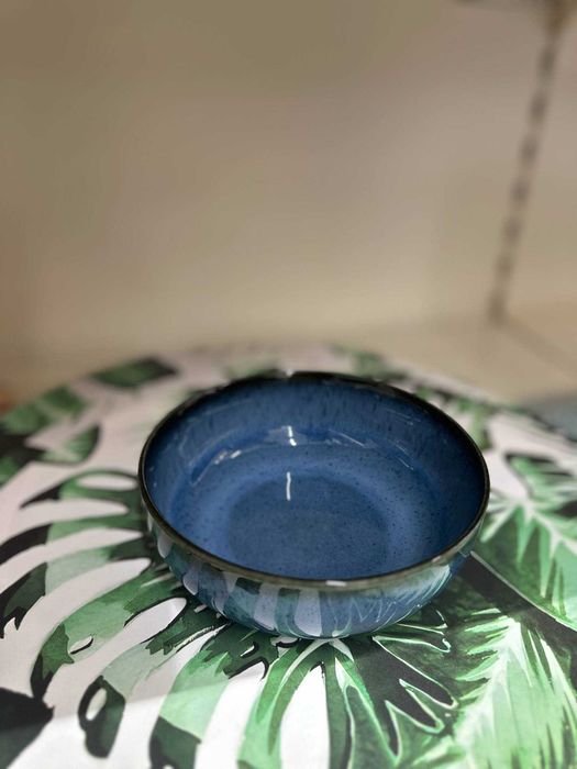 Сервиз за хранене тъмносин цвят за 2 души