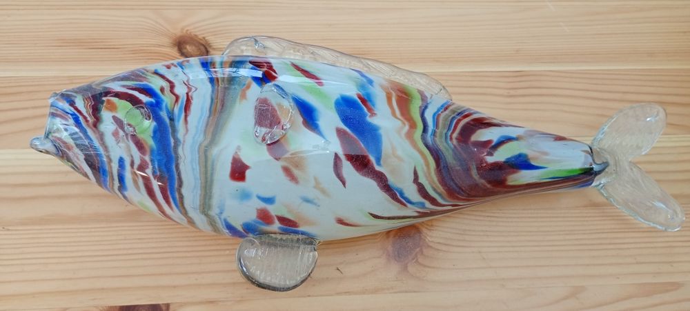 Pești sticla culori ,superbe 250 Ron bucata