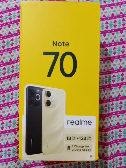 Продам новый телефон realmi note70