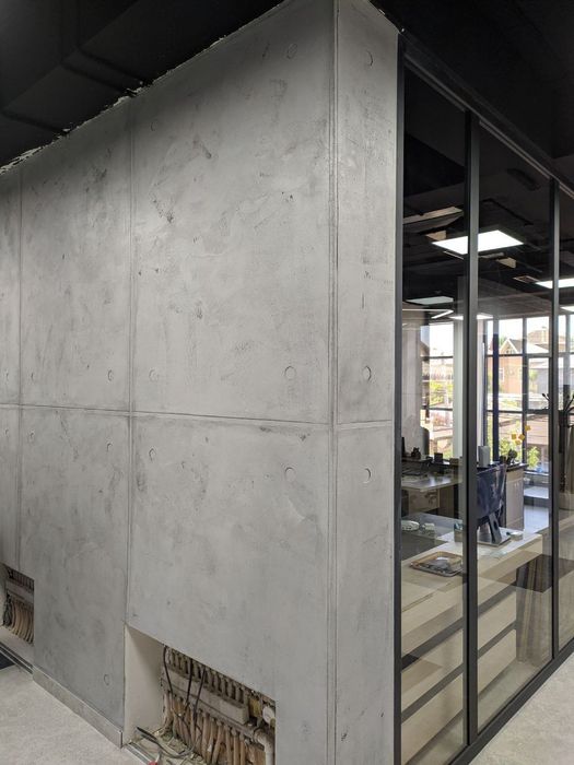 Художественный Трафарет Арт бетон