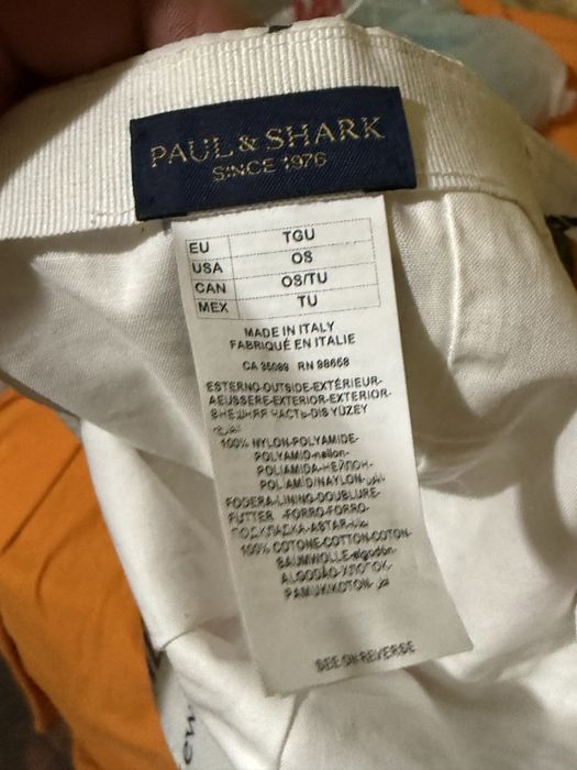 Paul & shark canvas basebol yahting 200 euro