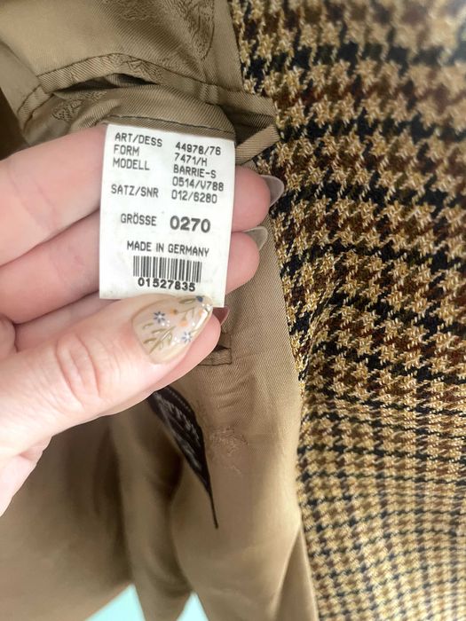 Унисекс Сако на луксозна марка Burberry 100% вълна