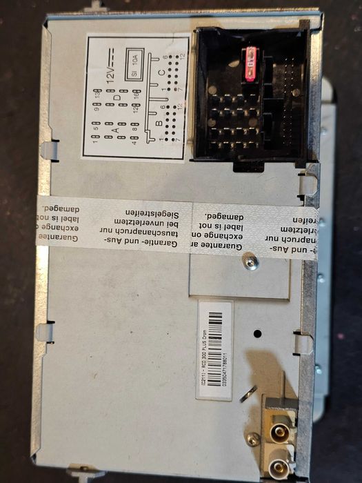 Casetofon Navigatei VAG RCD 300 Wolksvagen Grundig Portugal