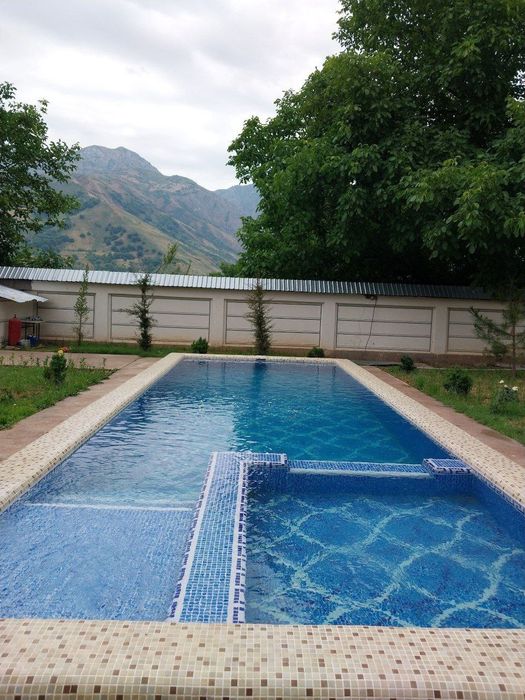 Дача учун ховли  сотилади 6 сотх 14х4 филтр басейн таёр