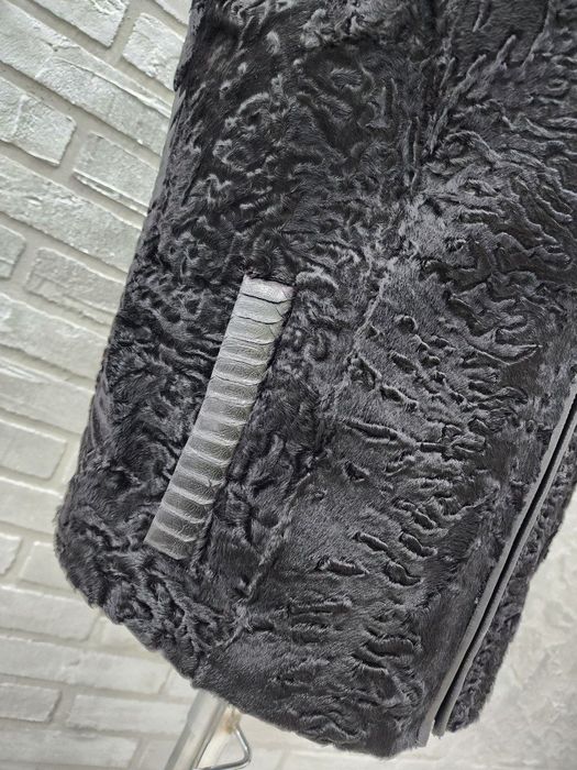 МУЖСКАЯ жилетка из Афганского каракульа