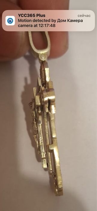 Крест серебрянный