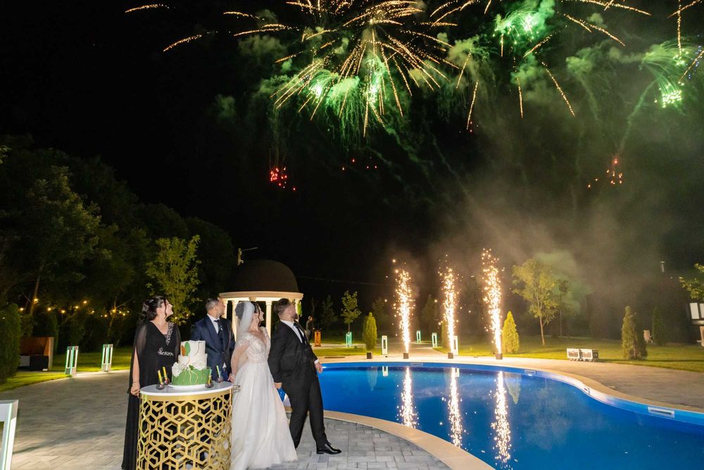 Artificii evenimente zi seara