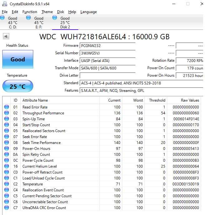 Hard Disk 16TB WD Ultrastar DC HC550 SATA3 Enterprise | Garanție 12 luni