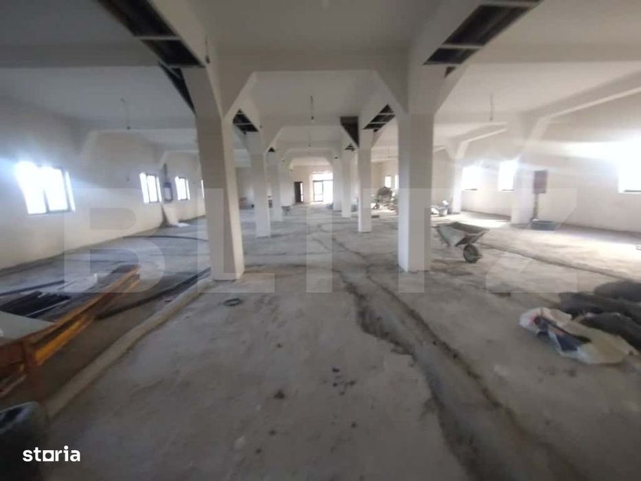 Sala evenimente, 1400 mp utili, 11600 mp teren, zona Uriu
