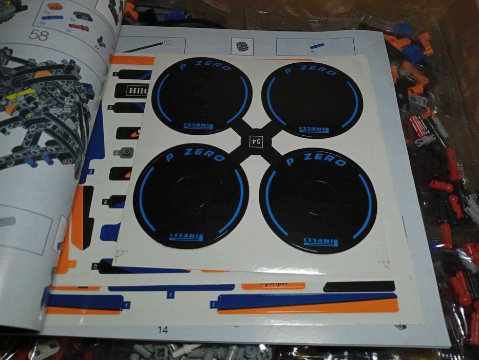 NOU TIP le go technic racer 2022 masina F1 McLaren Formula 1﻿ 4214