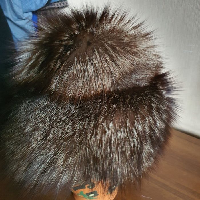 Шапка  чернобурка, б/у ,в хорошем. сост