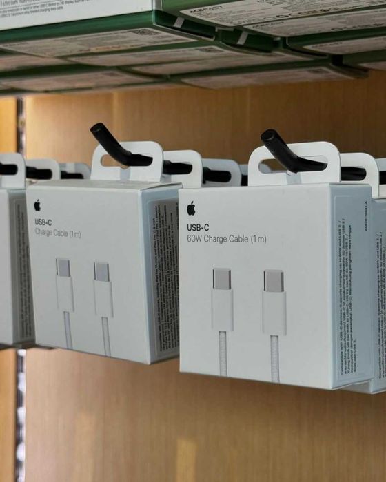  Apple 60W USB-C Charge Cable (1m) плетен кабел за бързо зарежданe