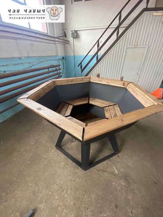 Банный чан малый под костер (сталь Ст3)