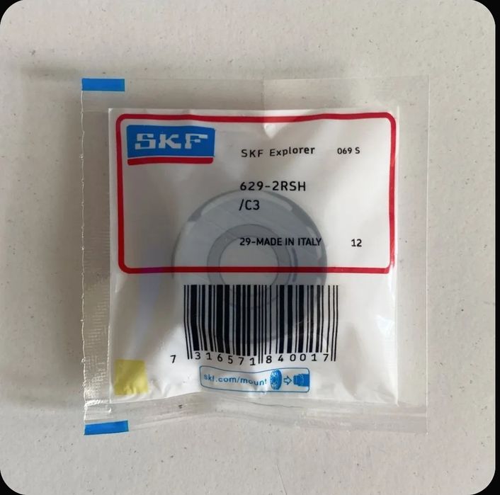 Бредовый подшипник SKF 629 2RS C3