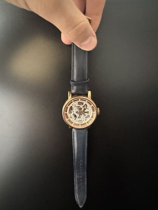 Ceas Fossil automat cu curea de piele *Premium*