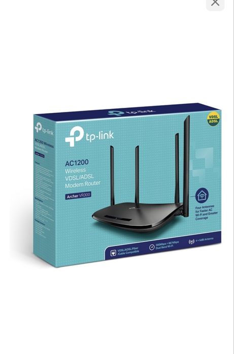 Wi-Fi роутер TP-Link Archer VR300 AC1200.