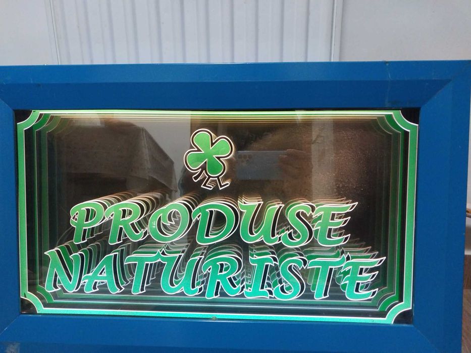 Panou publicitar Magazin Naturiste cu LED