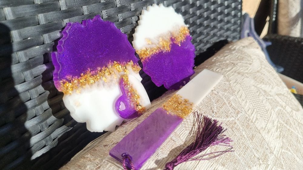 Подаръчен комплект от епоксидна смола