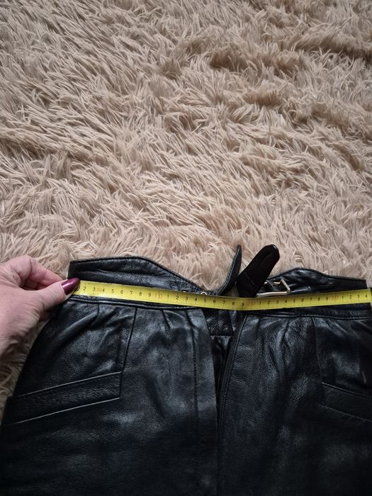 Дамски поли естествена кожа