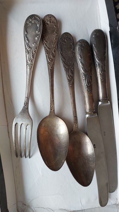 Кошик вилка пичок СССР 40 ЛЕТ ОКТЯБР КАДИМИЙ МЕЛЬХиоровие