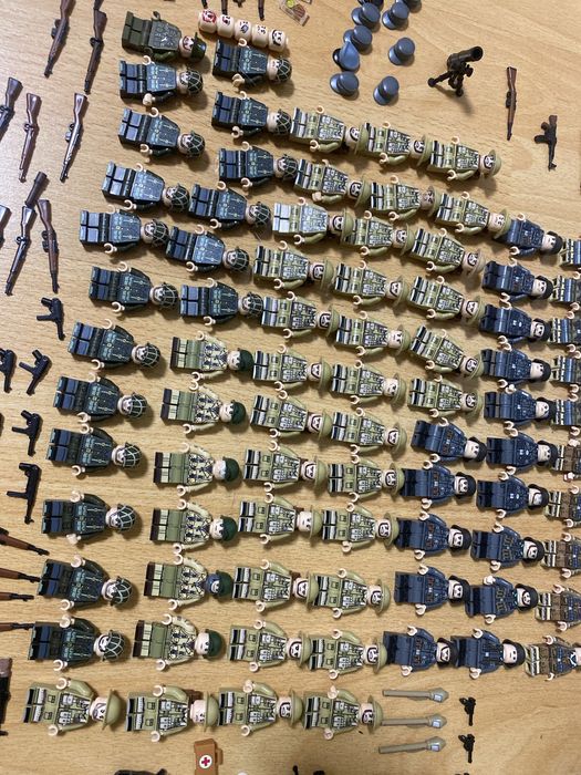 Figurine si arme lego ww2 dina al doilea razboi mondial