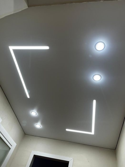 Услуга натяжные потолкй