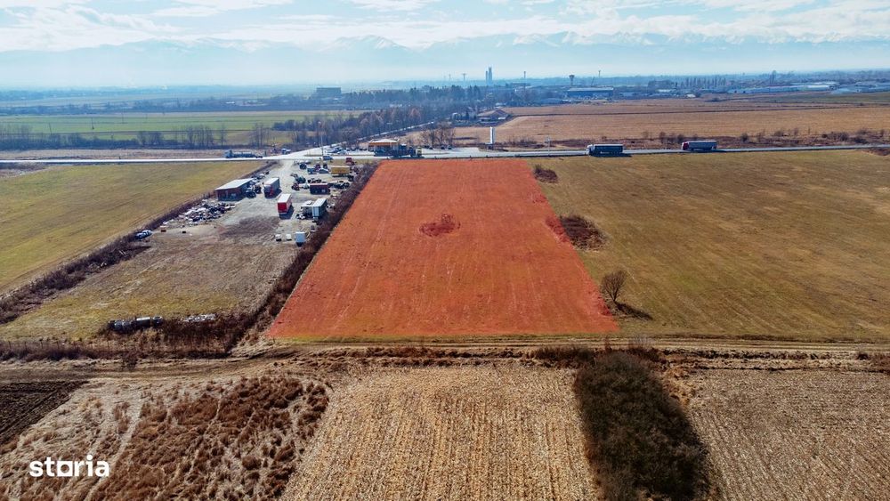 Teren intravilan 11.500 mp – zonă mixtă M2 – acces direct DN1