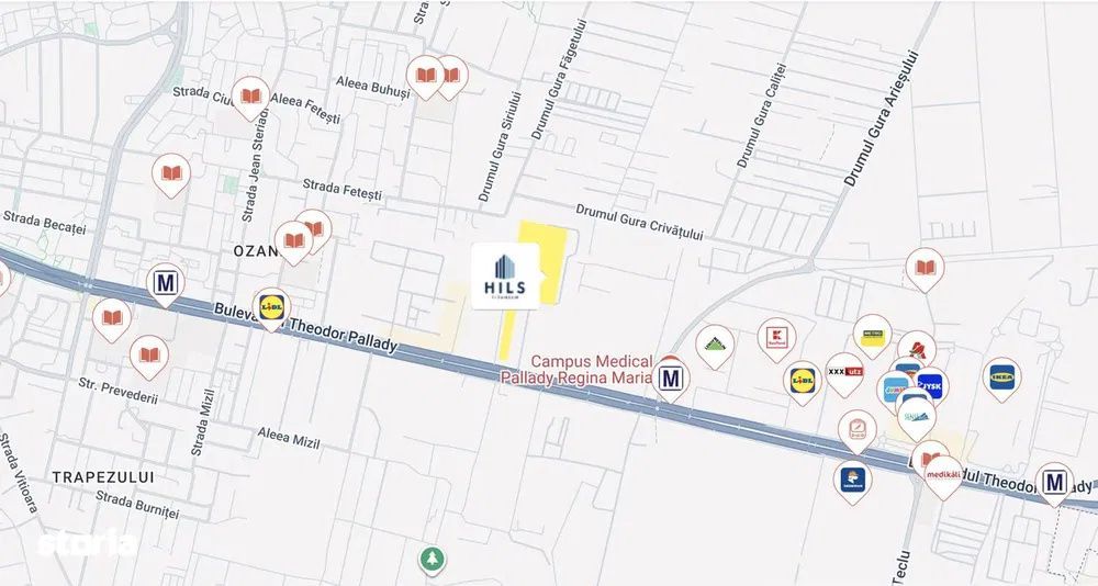 Apartament 2 Camere / Hils Titanium /CT, AC, Parcare, 500 m Metrou Tec