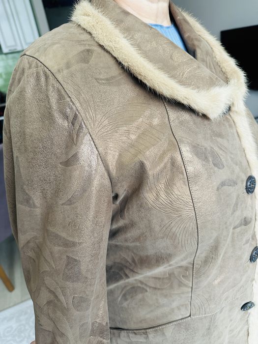 Куртка женская кожаная