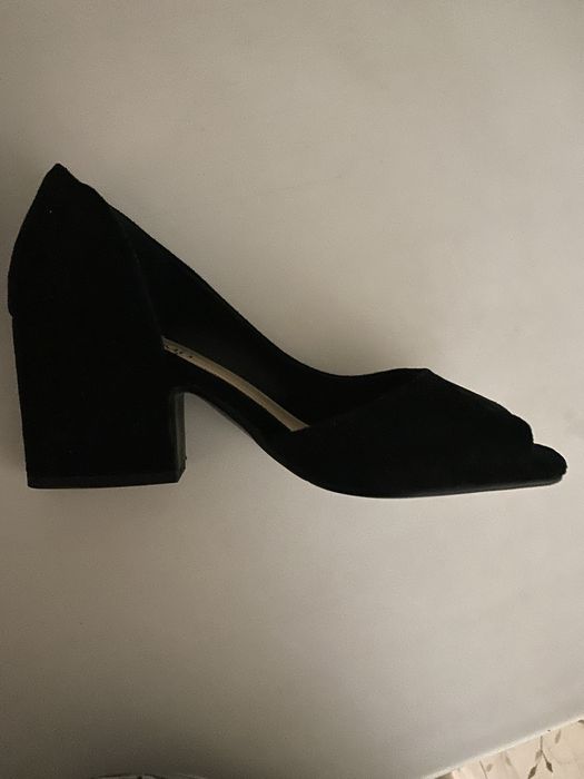 Туфли замшевые туфли