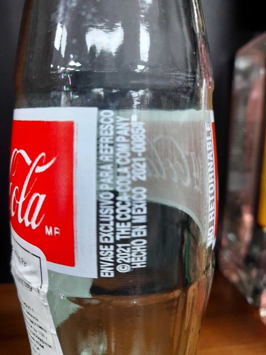 Coca Cola Бутилка Кока Кола Мексико 355мл. празна колекционерска