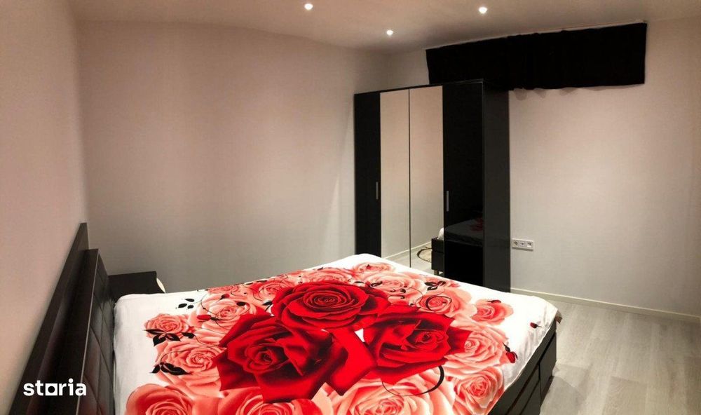 Apartament cu 2 dormitoare, gradina, bucatarie cu dining parcare, zona