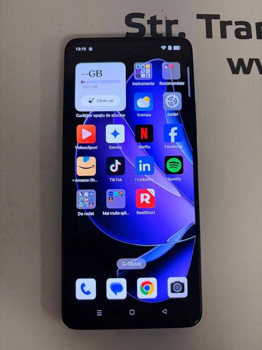 OPPO Reno13 F, Dual SIM, 8GB RAM, 256GB, 5G, Luminous Blue -T-