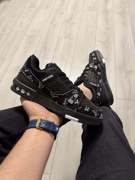 Adidasi Barbati LV Trainer Full Negru!