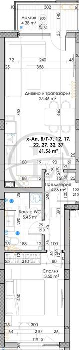 Продава се Двустаен апартамент в Пловдив, Кючук Париж - 76 кв.м за 491 €/кв.м - Снимка #2