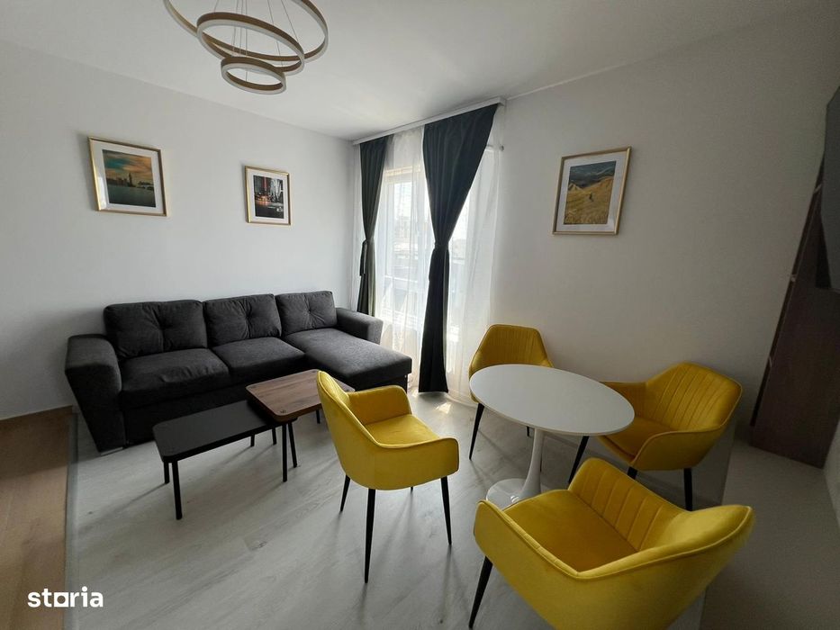 Garsoniera cu curte, bloc nou stil boutique, Popesti-Leordeni