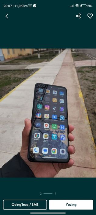 Redmi note9s kafolati bilan