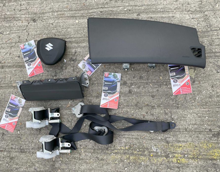 Suzuki SX4 S-Cross kit airbag - volan pasager genunchi - set centuri