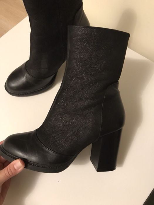 Дамски кожени боти 38 номер