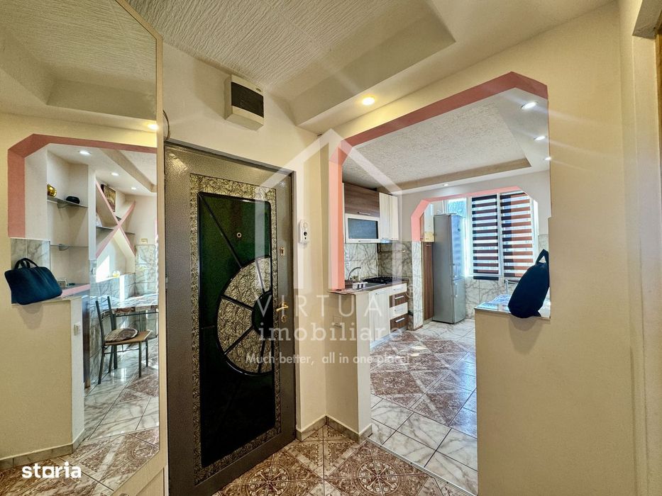 Apartament cu 2 camere, decomandat, 46mp utili + balcon - Terezian — fotografia 3