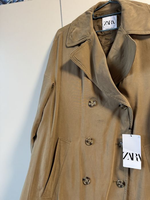 Тренч - шлифер Zara, размер М 12.00 EUR