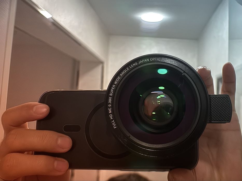 Макро объектив для фотоаппарат и телефона