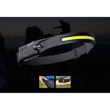 Челник 2в1 BL-G28-XPE+COB със сензор,батерия и USB зареждане,риболов