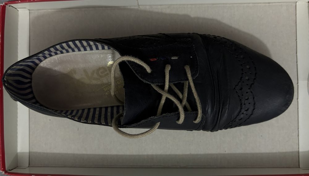 Кожаные туфли Rieker Antistress