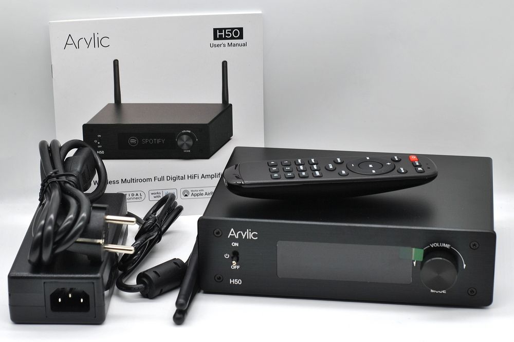 Arylic H50 – Безжичен стерео усилвател с AirPlay 2 и HDMI ARC